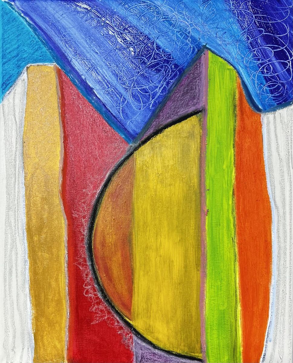 Edge XXVII 16 x 20 Mixed Media on Canvas $1,100.00