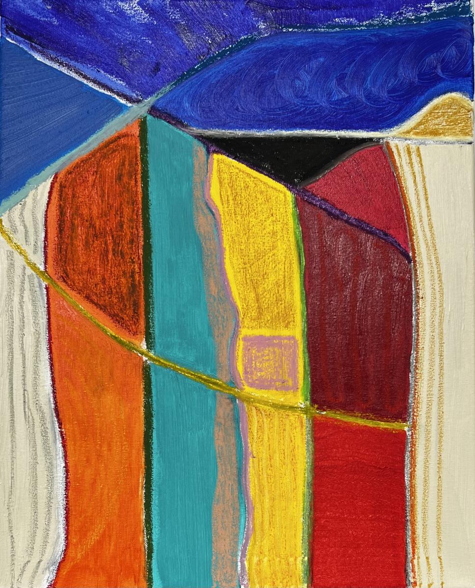 Edge XXV 16 x 20 Mixed Media on Canvas $1,100.00